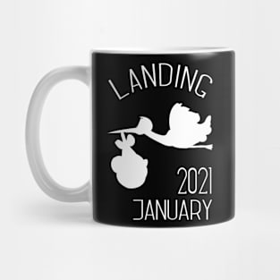 Birth January 2021 Mug